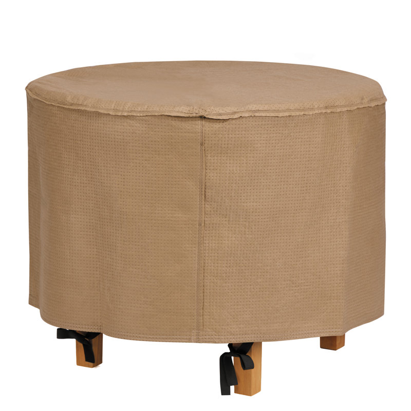 Wayfair Basics Round Patio Ottoman or Side Table Cover & Reviews